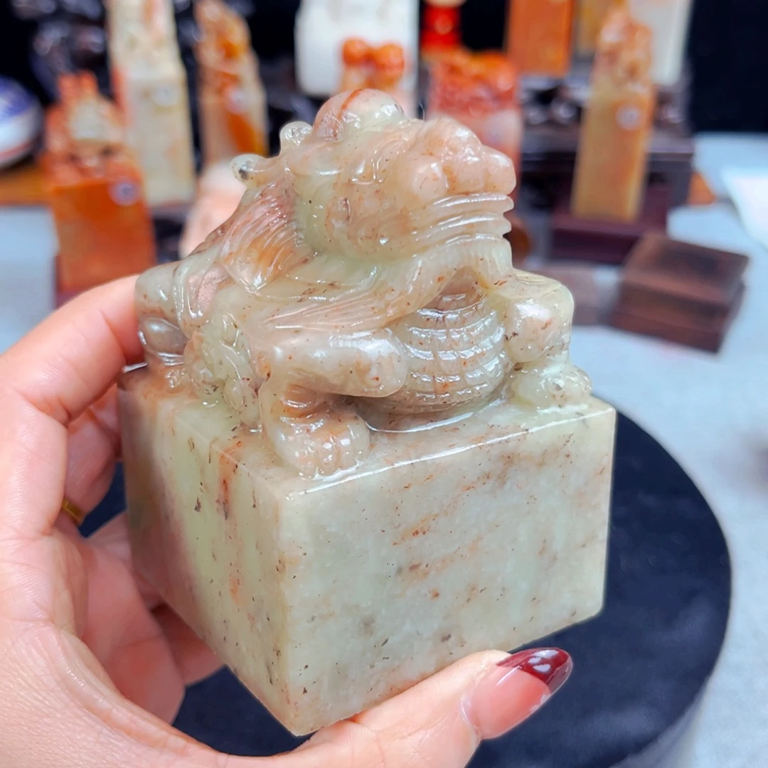 寿山石捡漏瑕疵品6*6