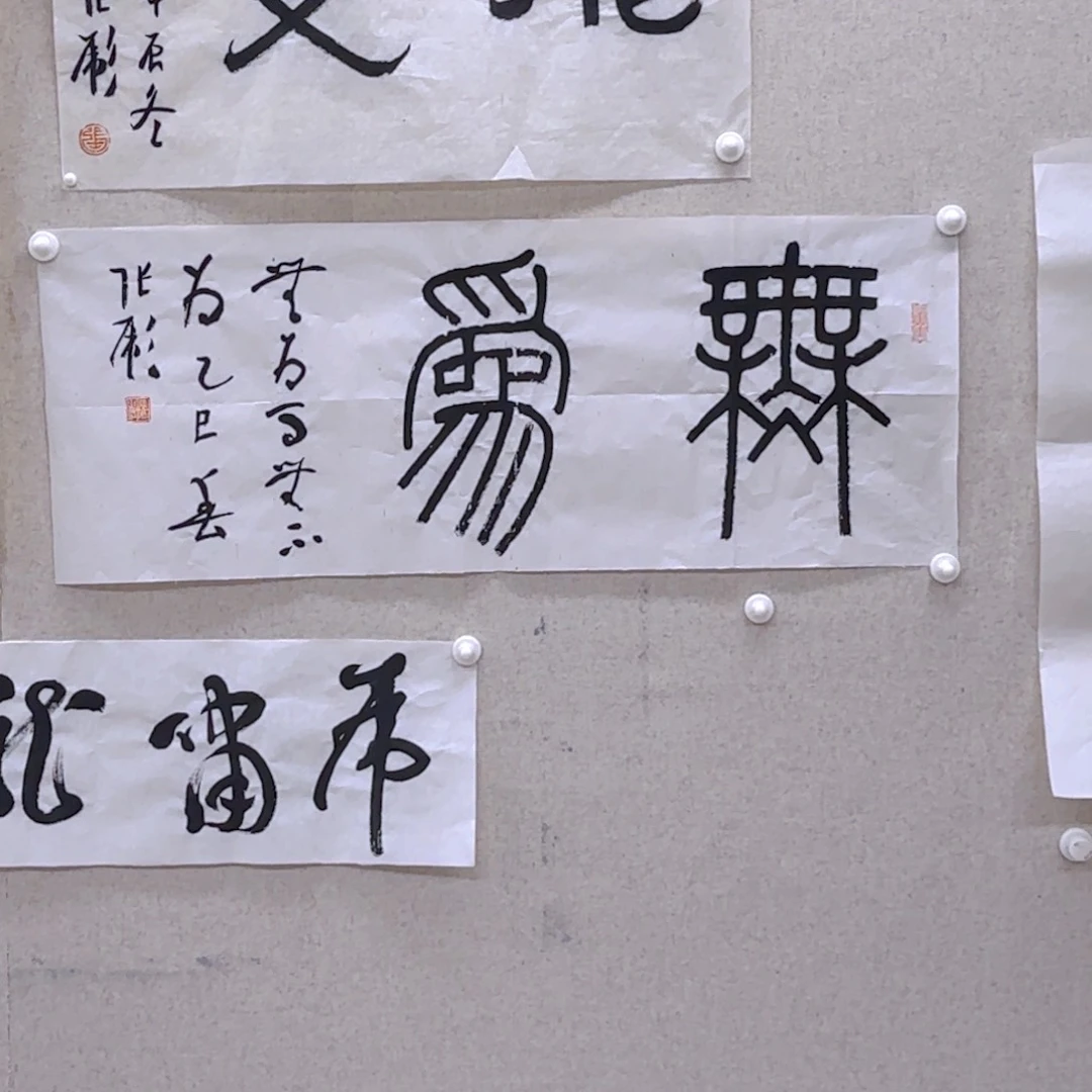 书法张彪 书法 无为