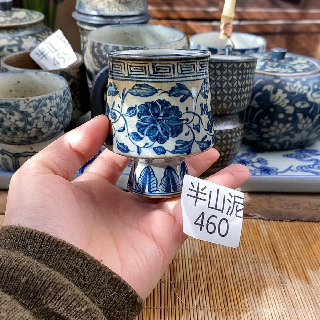 软*甲手工手绘青花陶瓷