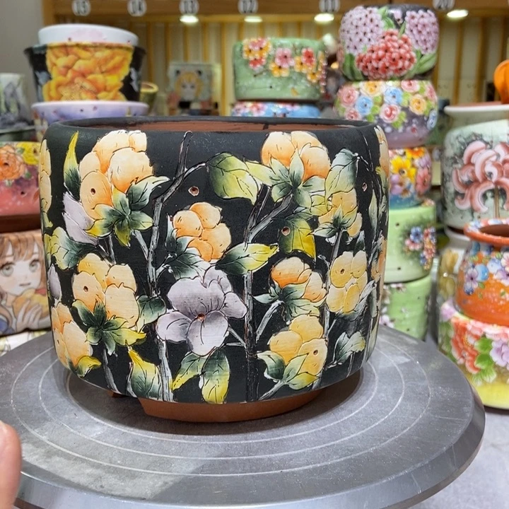 景德镇艺术手绘作品
