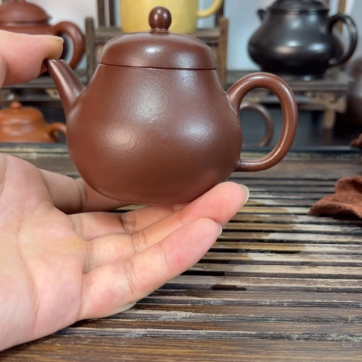 茶壶紫砂原矿紫砂手工制作