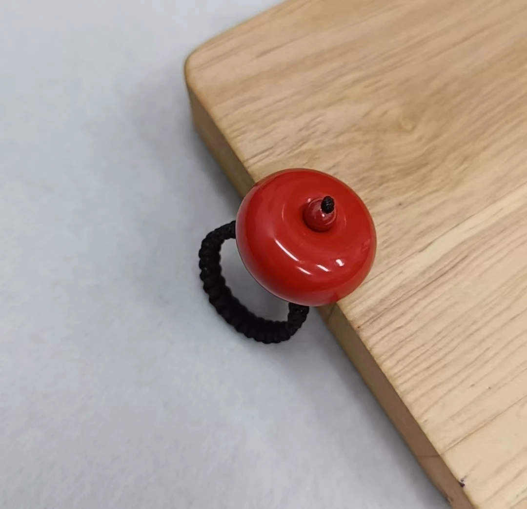 含辰砂工艺品0929-008绳编朱砂戒指 时尚简约个性百搭精美精致