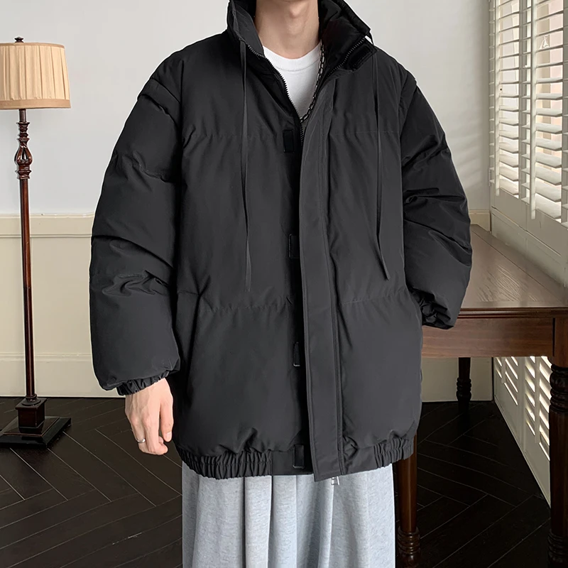 冬季男装棉衣宽松加厚棉服男款冬季保暖男款男款冬季外套