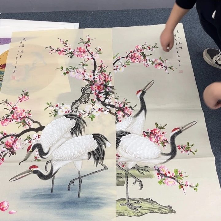 国画绘画手绘作品