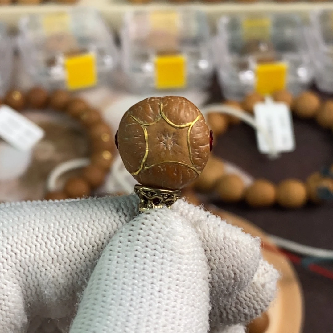 吊坠凤眼菩提16.2五星镶嵌