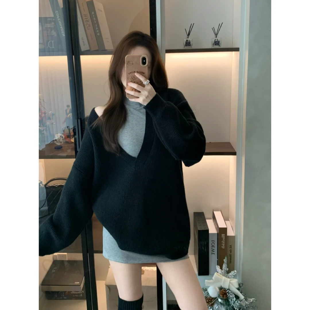 半高领无袖背心裙女韩版修身纯色打底连衣裙包臀裙百搭