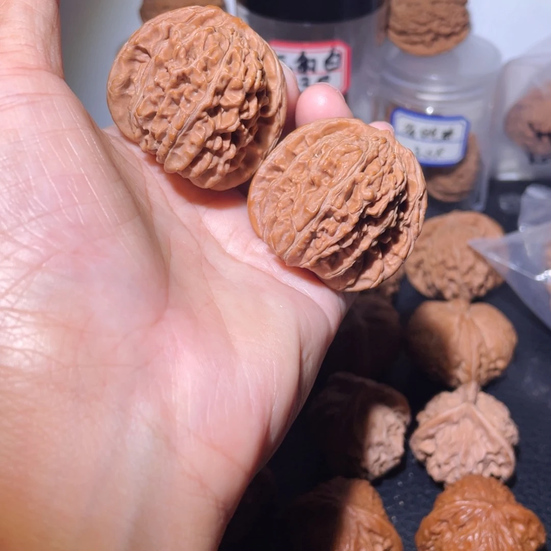 吊坠桃核40尺四座楼