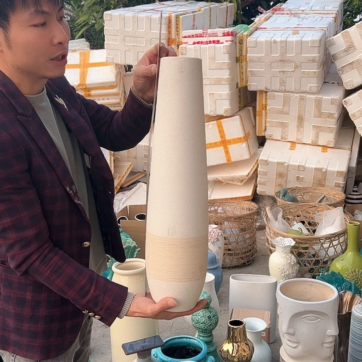 瓶高度55厘米口径7厘米微瑕捡漏