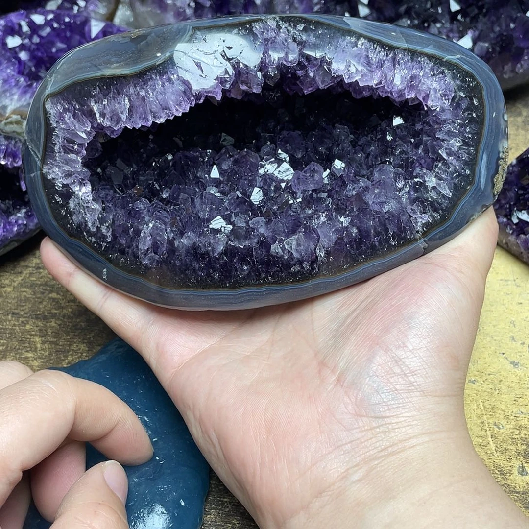 康***禄未镶嵌大型摆件（非配饰）紫晶