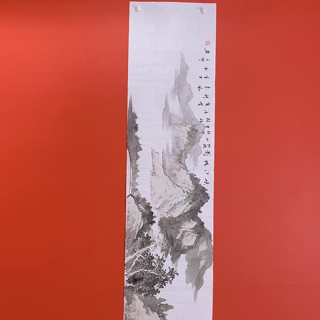 国画山水花鸟国画作品