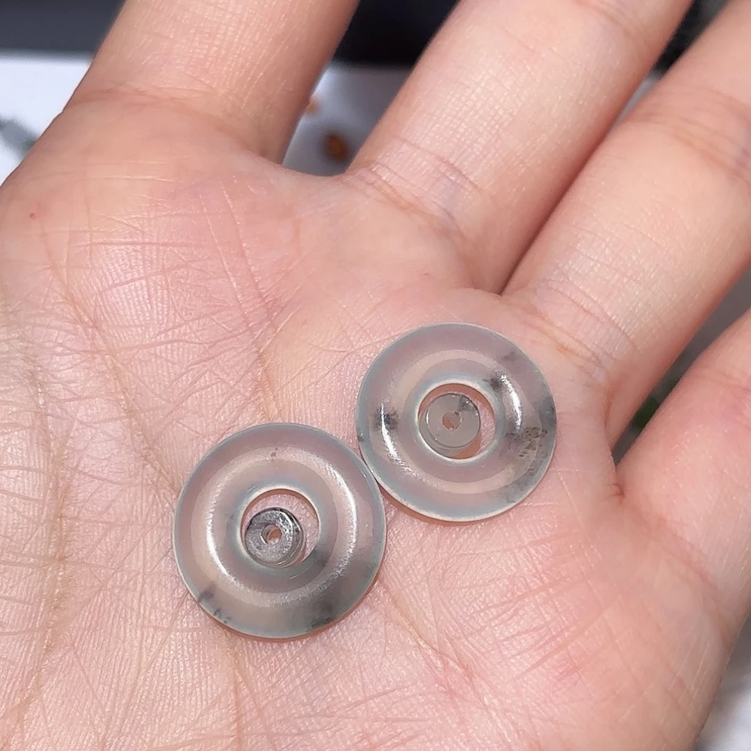 翡翠未镶嵌颈饰88