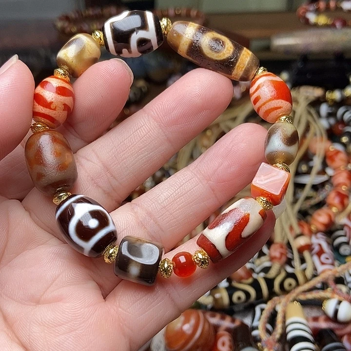 玛瑙/玉髓未镶嵌手链