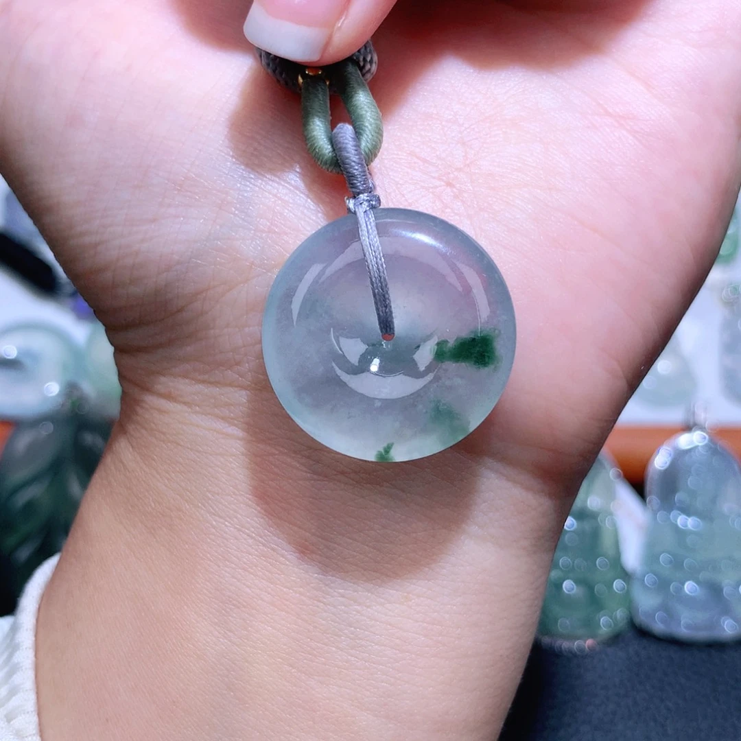 颈饰未镶嵌翡翠扣子