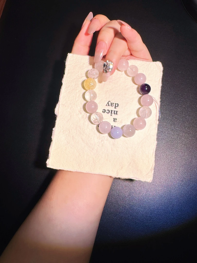 【小懒家】【多宝霓虹】天然水晶手串