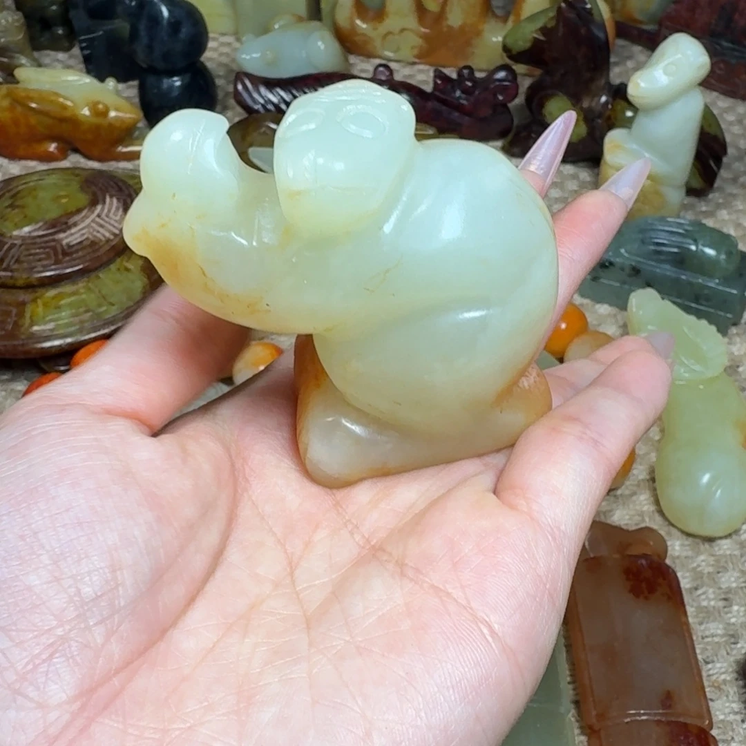 白玉菩提吊坠挂件