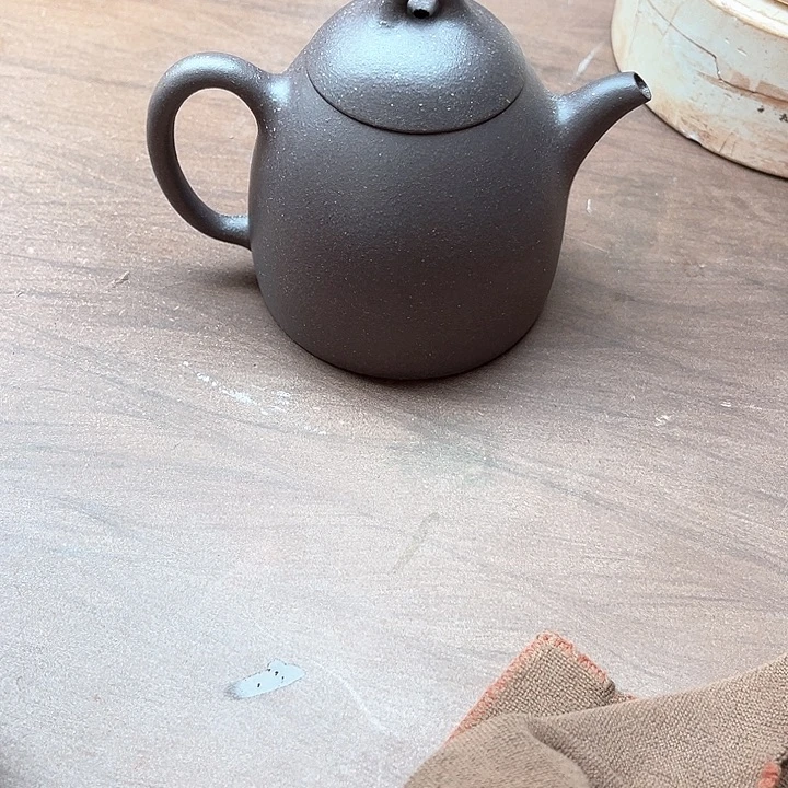 阿***牛茶壶紫砂清灰小秦权
