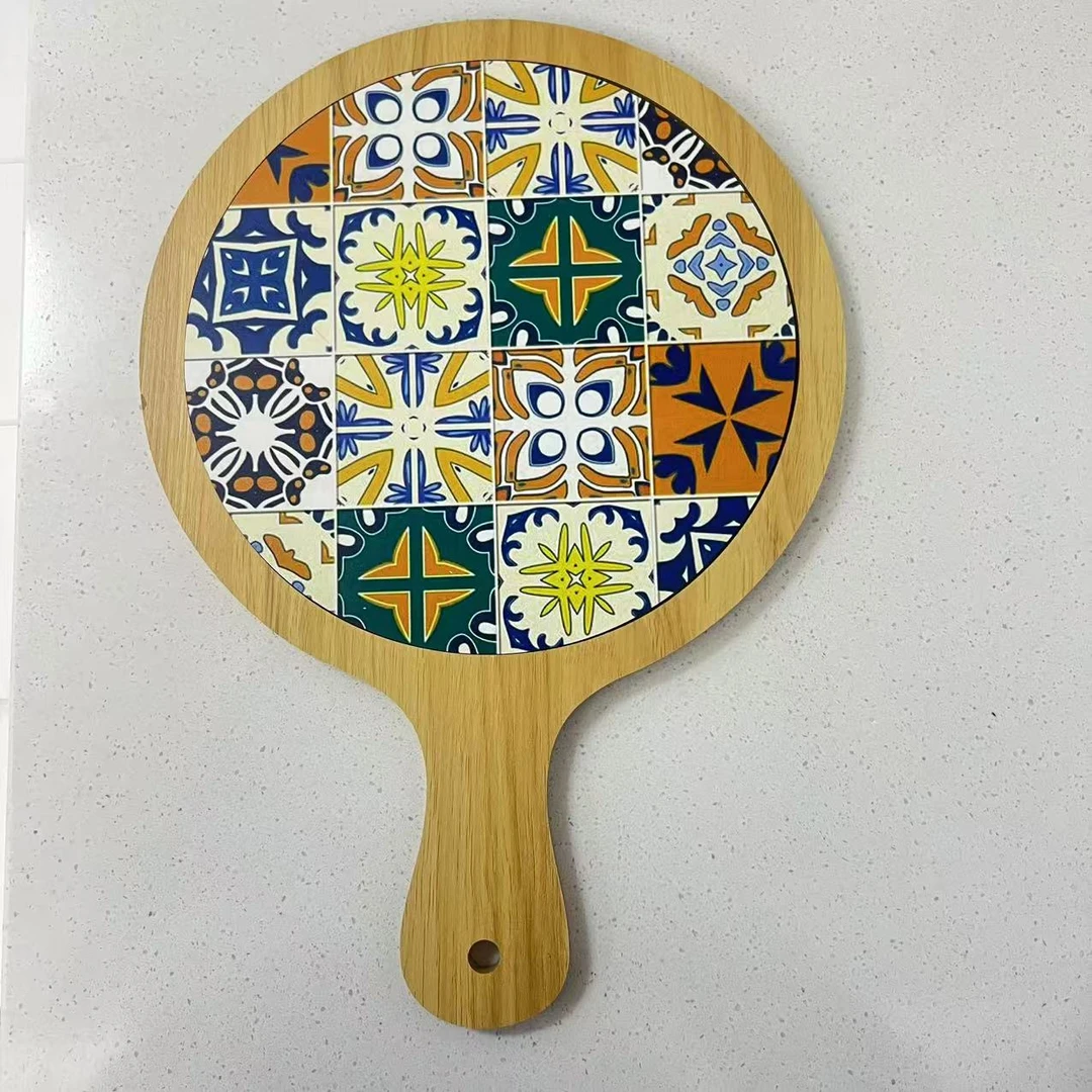 【简爱好物】手工家用创意木制披萨盘