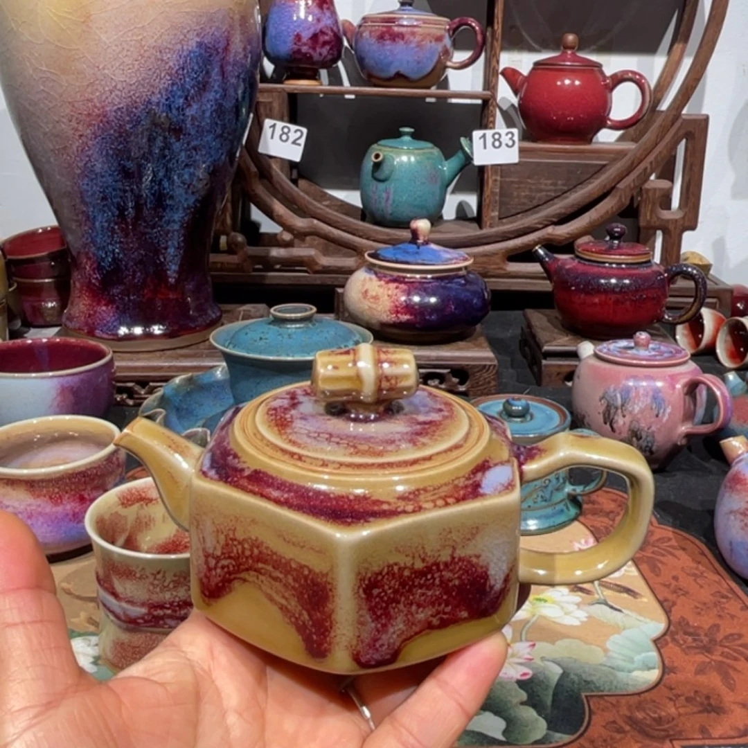 中国神后钧瓷茶器
