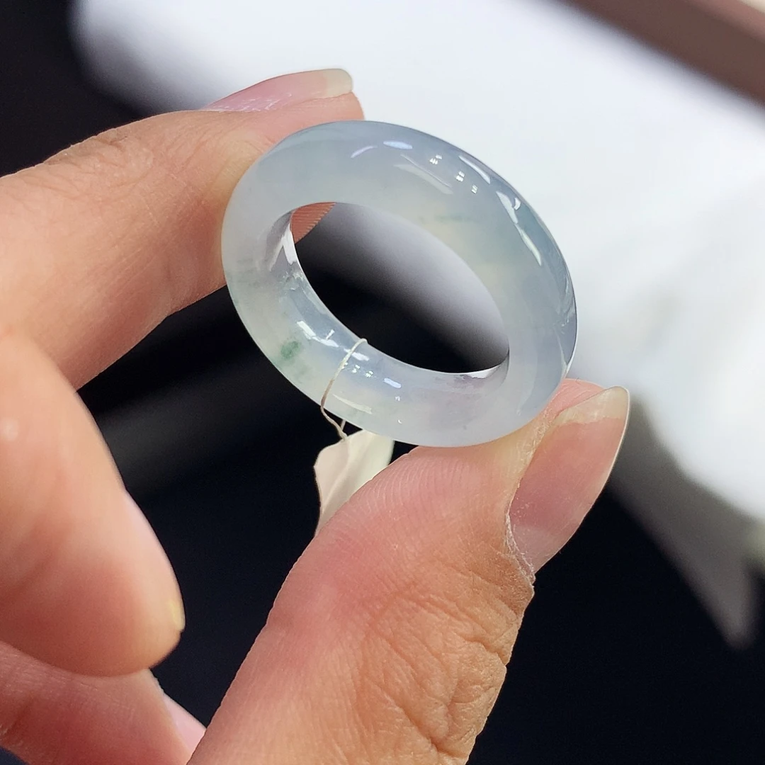 翡翠未镶嵌戒指15号