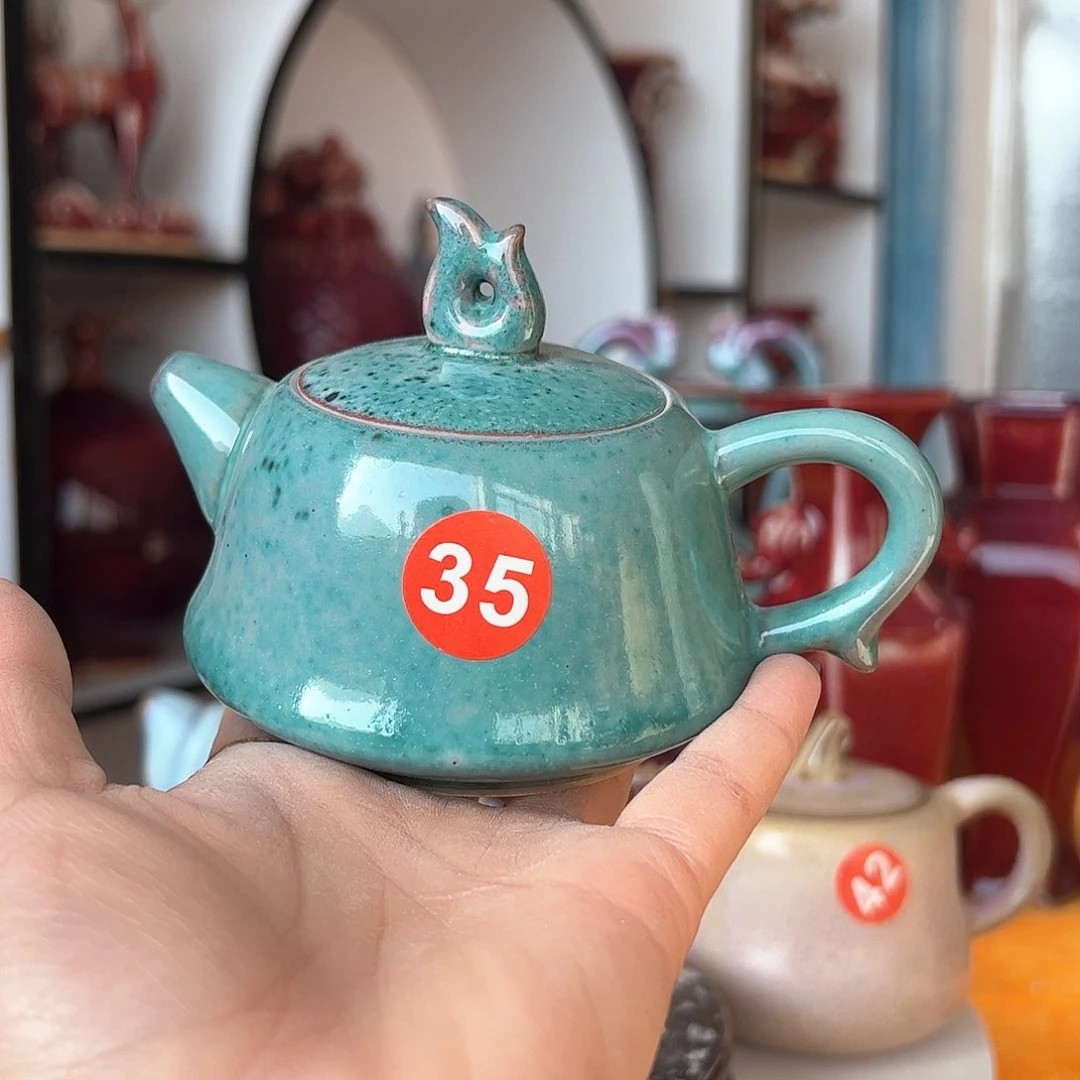 摆件郑家钧窑摆件微