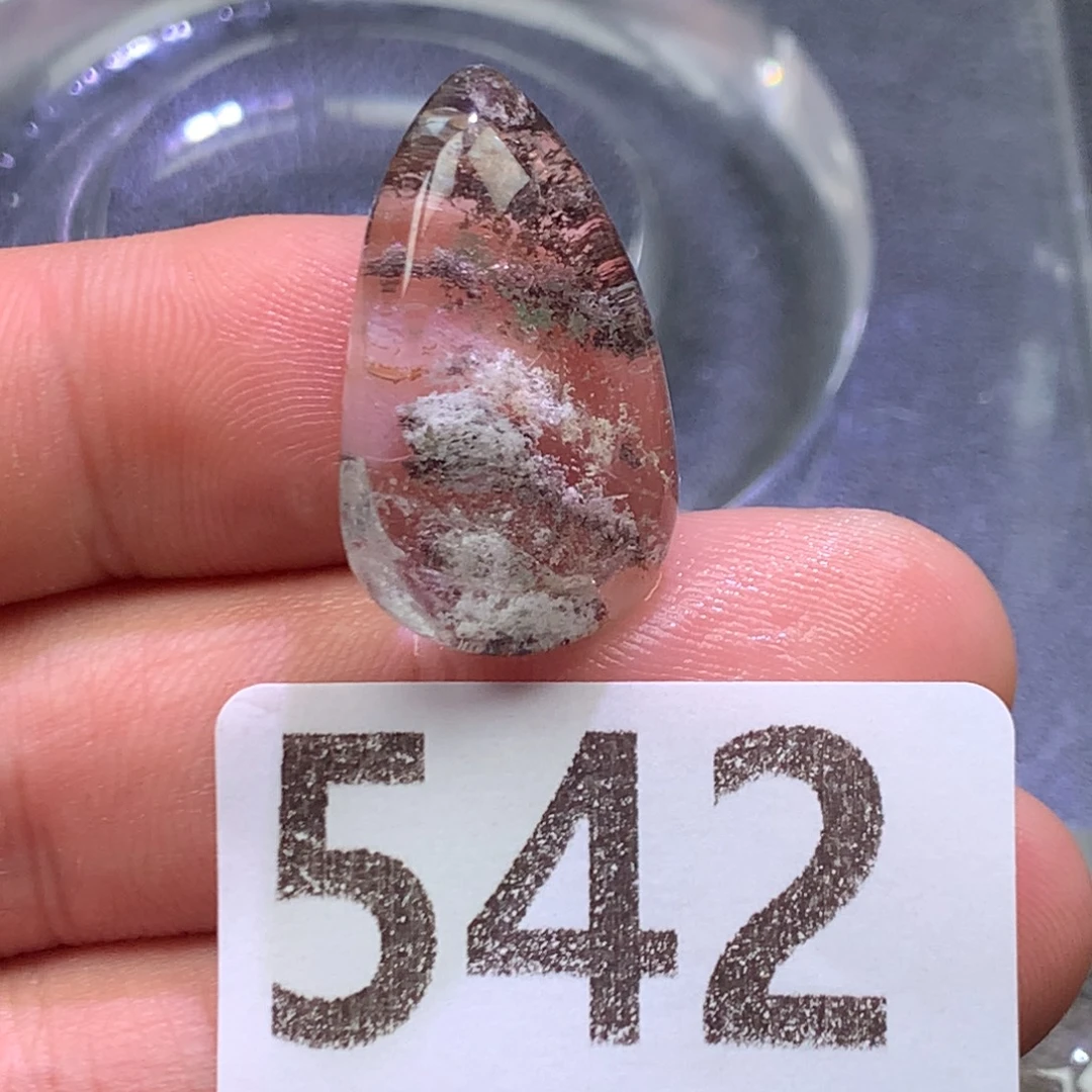 悦***练颈饰水晶未镶嵌天然水晶石吊坠