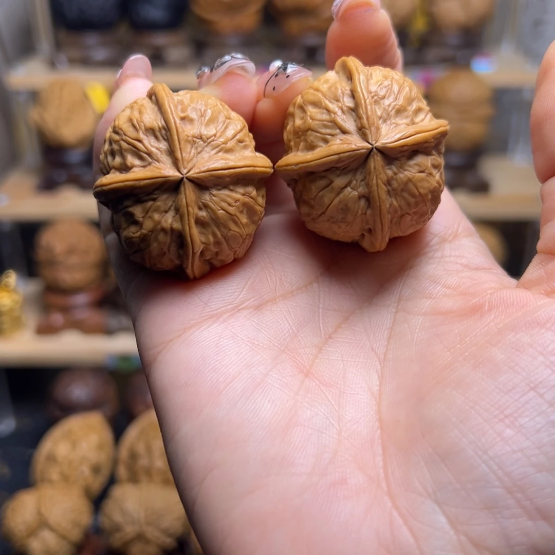 把件桃核福瓜四棱H53、37……