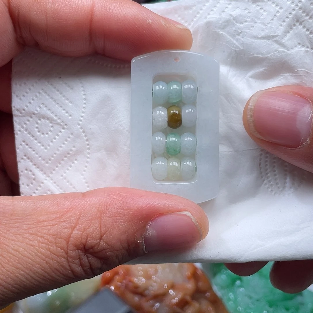 颈饰未镶嵌翡翠翡玉缘翡翠