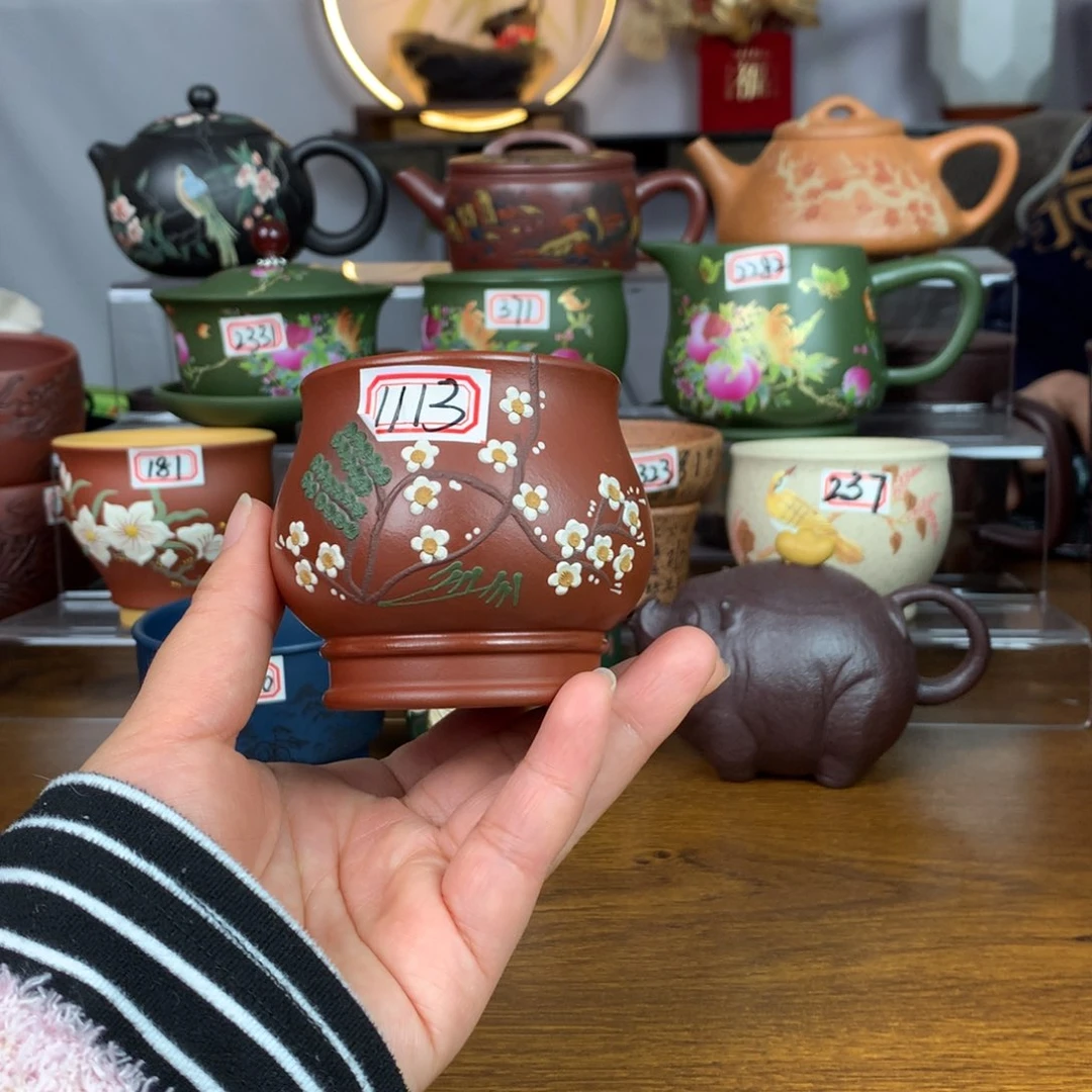 紫砂茶杯宜兴紫砂茶具