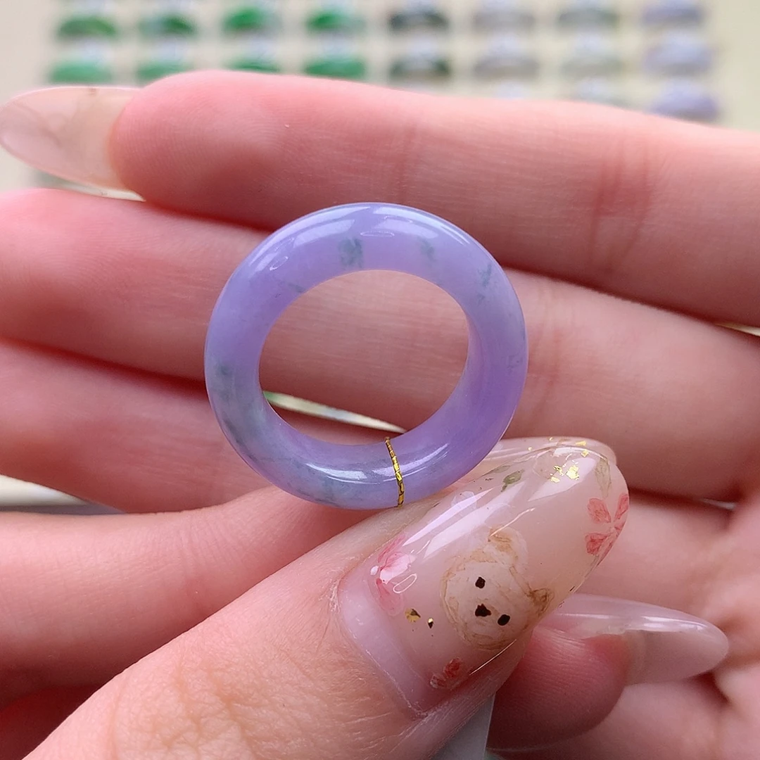 翡翠未镶嵌戒圈港11.12