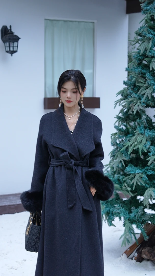 【千屿Sheila】“缪斯女神”私人定制版新年战袍 星月斗篷大衣