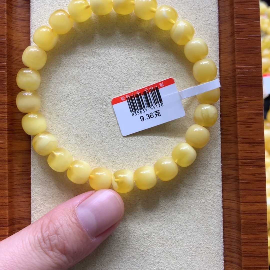 蜜蜡手链未镶嵌蜜蜡