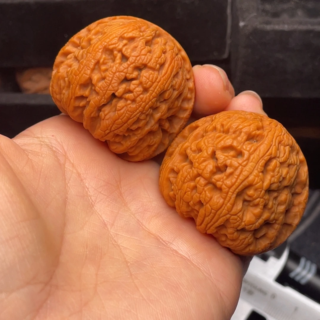 吊坠文玩核桃秦岭核桃65