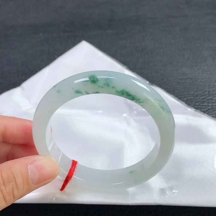 翡翠未镶嵌手镯56➕