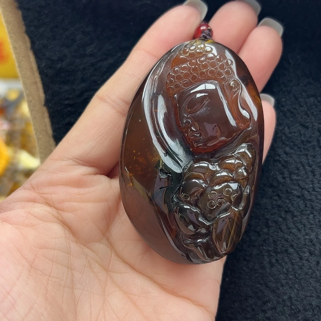 琥珀未镶嵌珠宝奇石