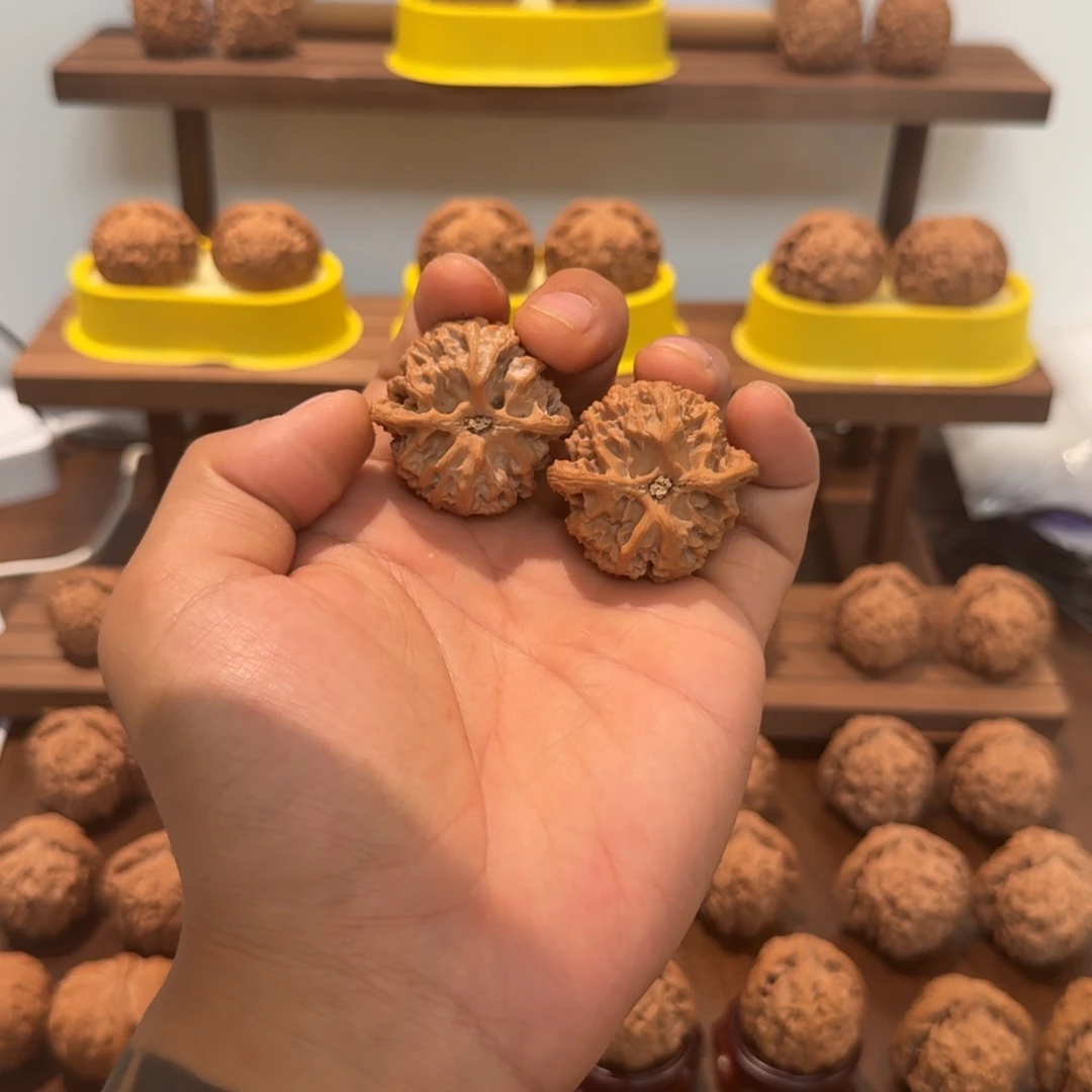 文玩核桃吊坠39尺全品苹果圆十字底