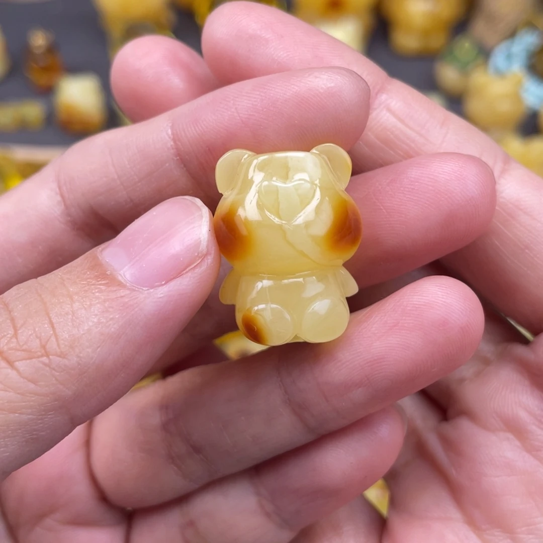 裸石琥珀未镶嵌蜜蜡