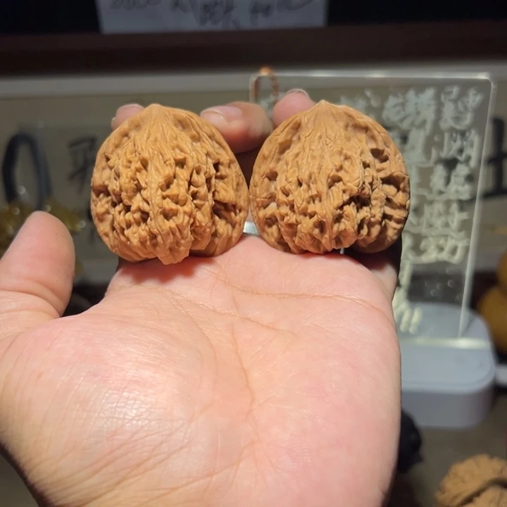 把件文玩核桃43麦虎