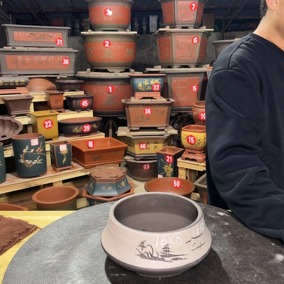 紫砂花盆工厂直发