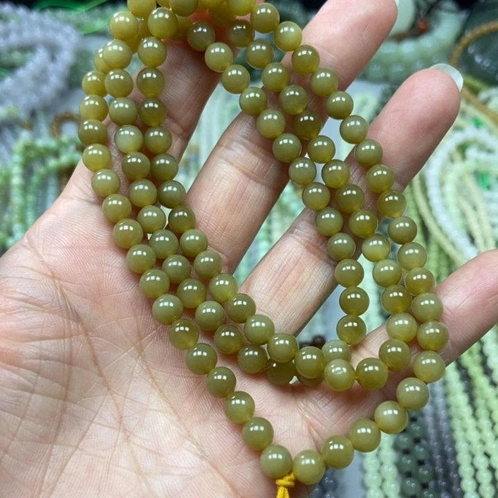 和田玉未镶嵌颈饰6