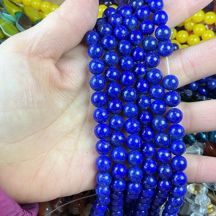 查罗石算珠合金卡8青金半条