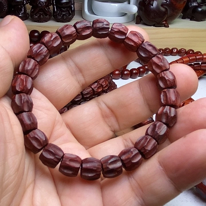 手串/手链檀香紫檀（小叶紫檀）百香籽