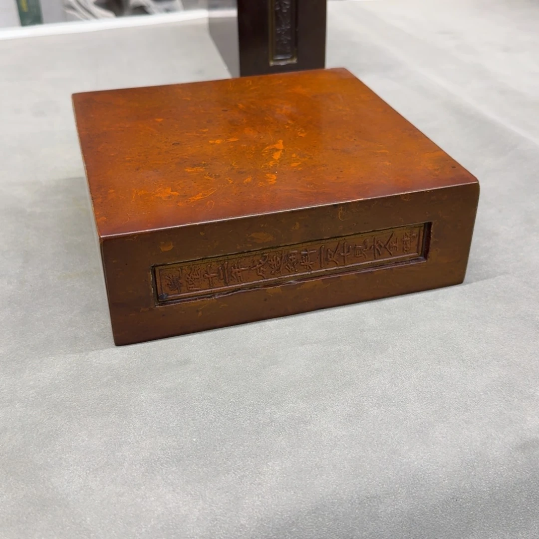 砖雕20-20-6 老料金砖 古铜色