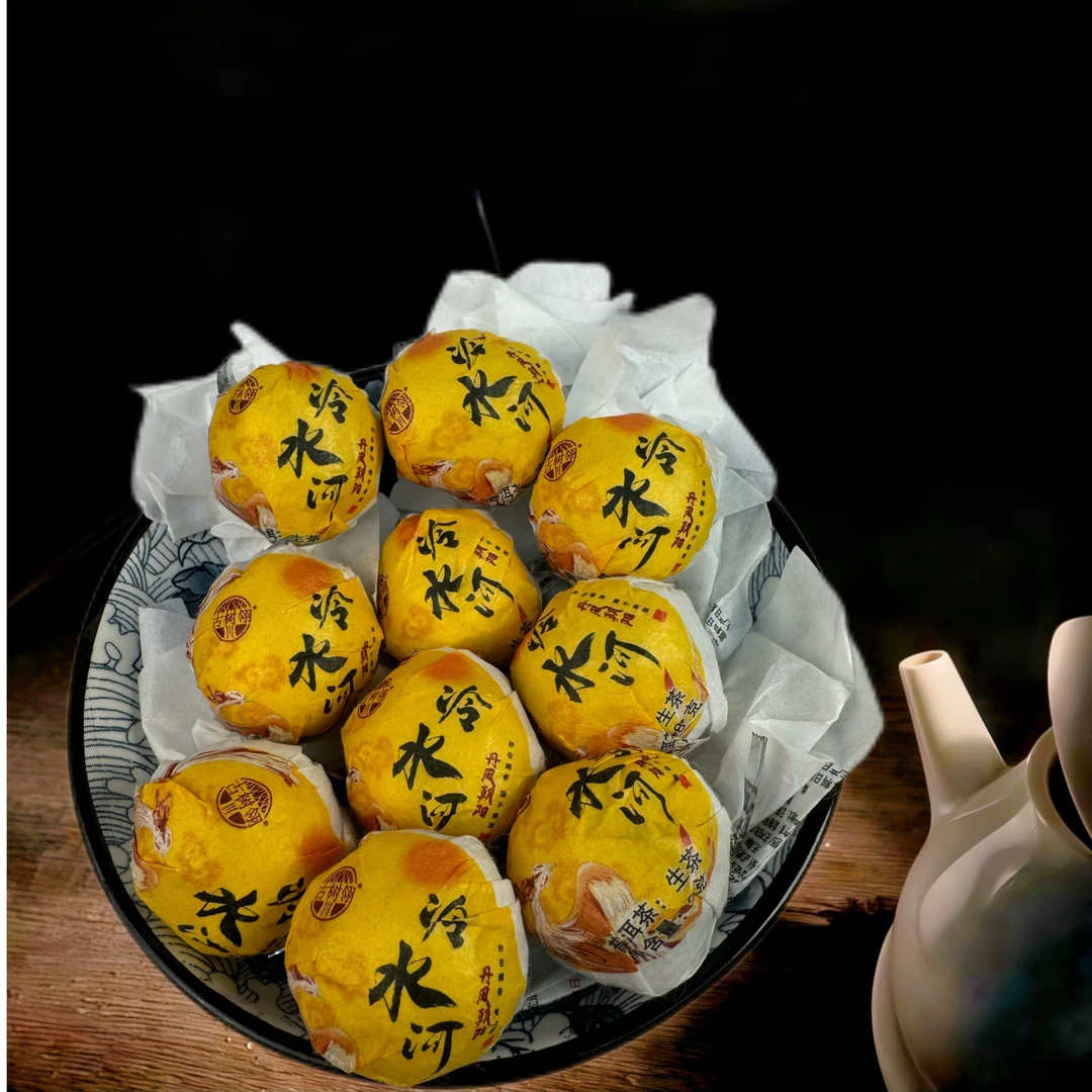 古树翎【丹凤朝阳】冷水河生茶80克（龙珠）