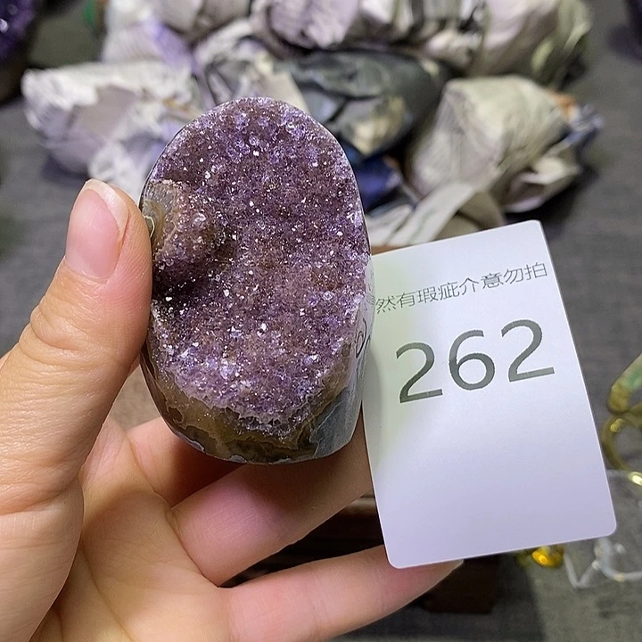 未镶嵌珠宝半成品紫晶