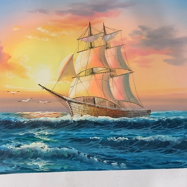 油画50*60手绘油画