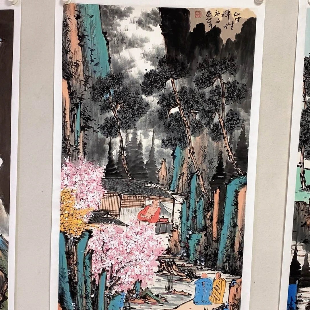国画一*书画作品欣赏？书画作品欣赏？书画艺术