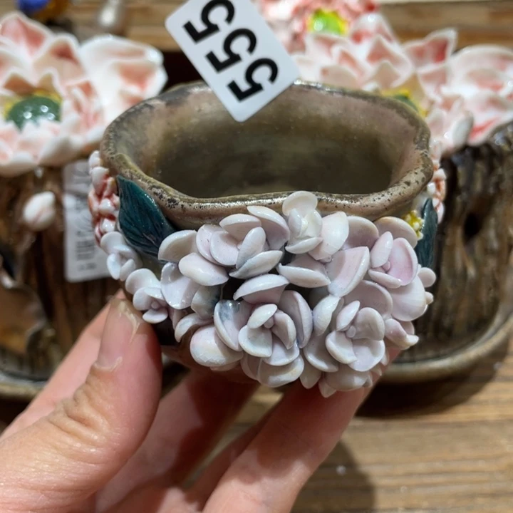 手工制作陶瓷茶具茶杯青蛙