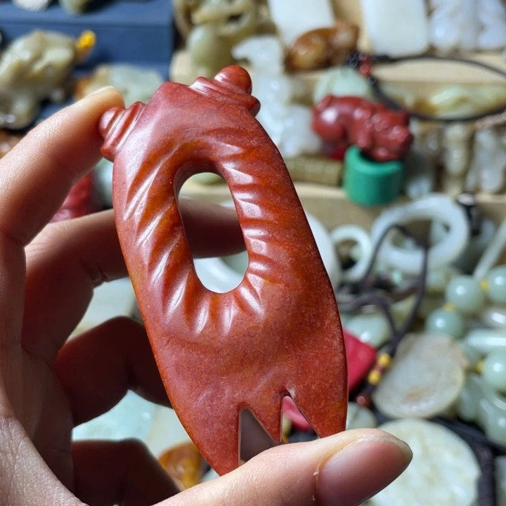 和田玉未镶嵌吊坠(不含链)