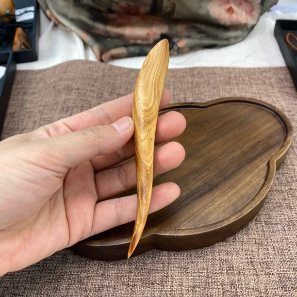 13.6cm高货玉化料单簪y60极简日常古典百搭款