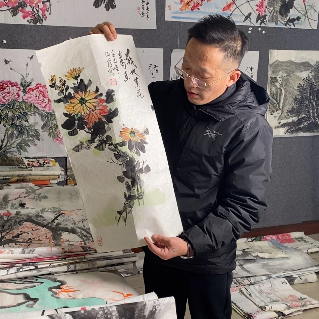 国画手写手绘国画作品11